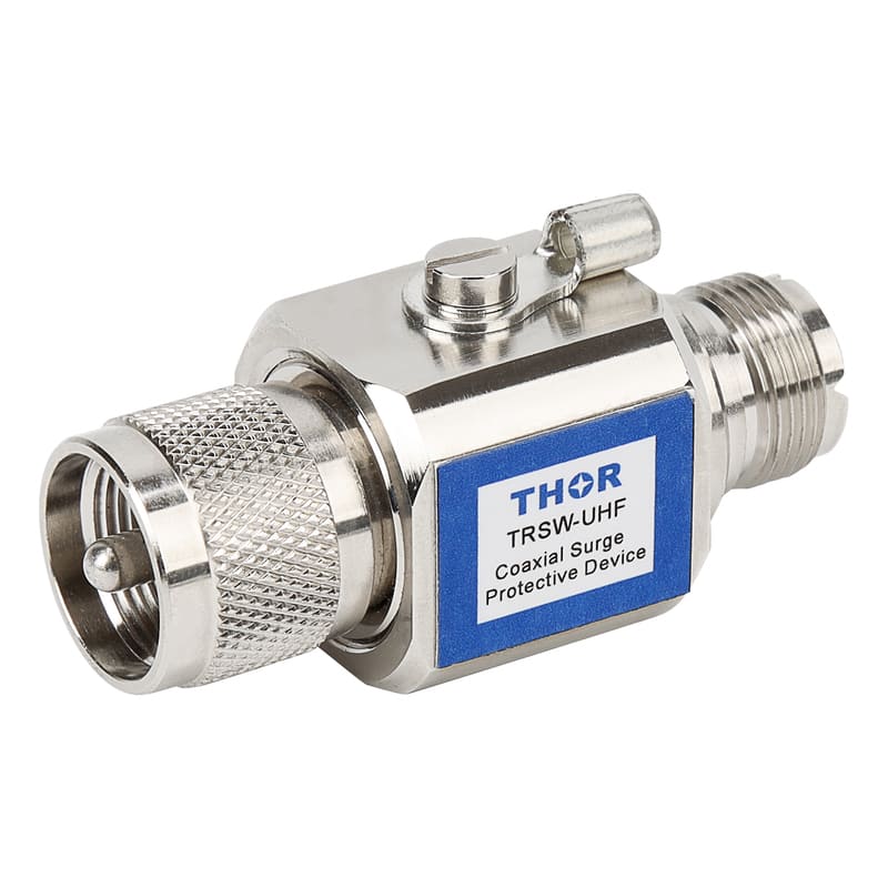 UHF type coaxial surge protective device