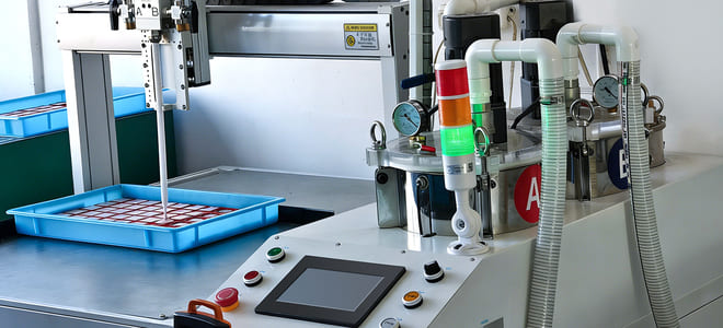 Automatic glue dispensing machine