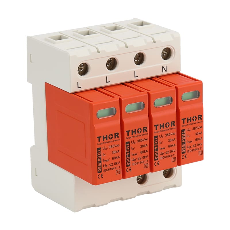 Type 2 AC surge protection device TRS4 series