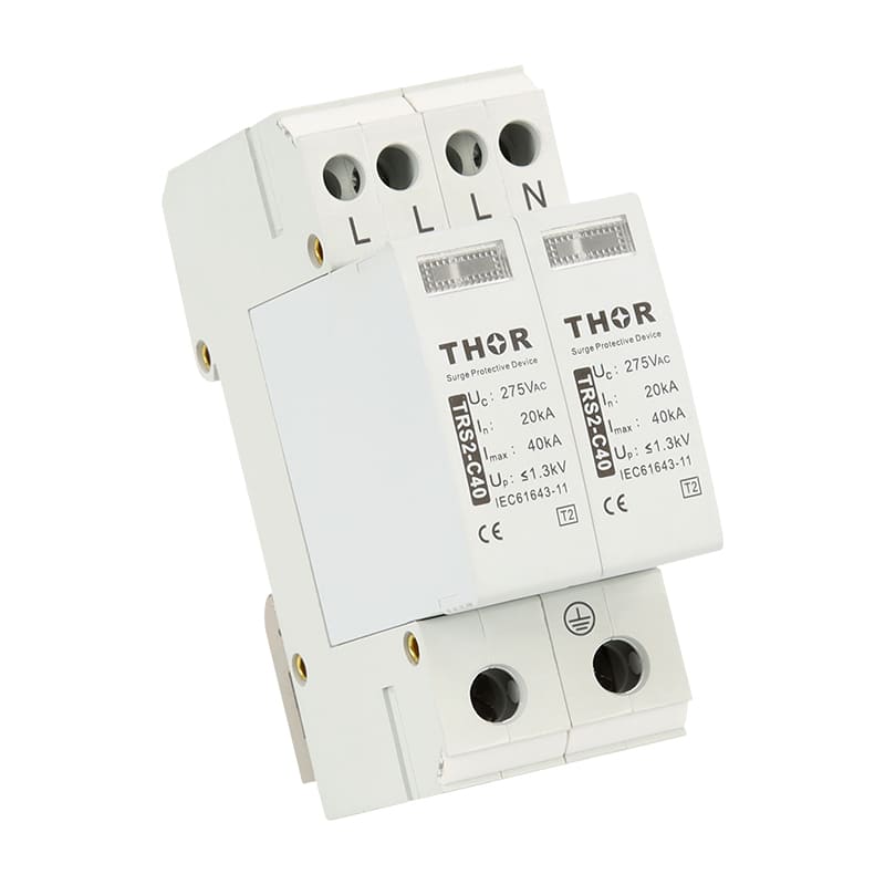 TRS2 type 2 surge arresters for single-phase power