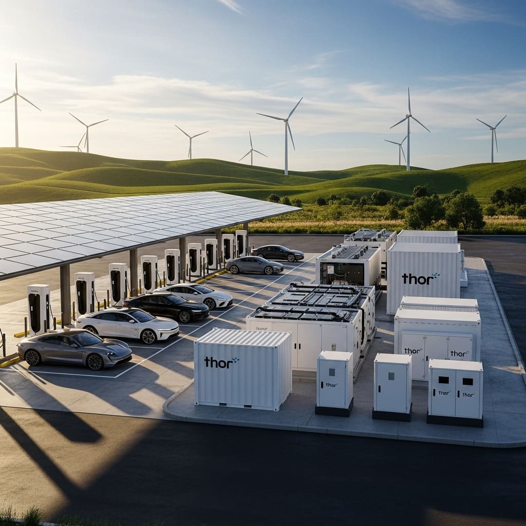 Electric vehicle charging station