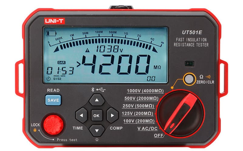  Insulation Resistance Tester