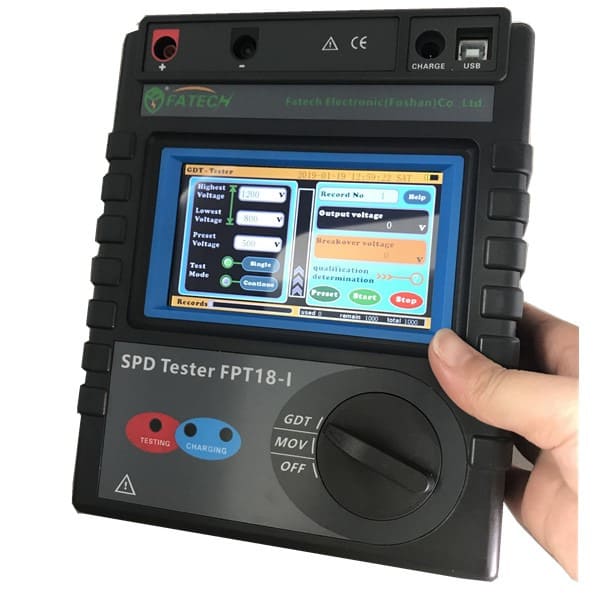 Surge protection device tester