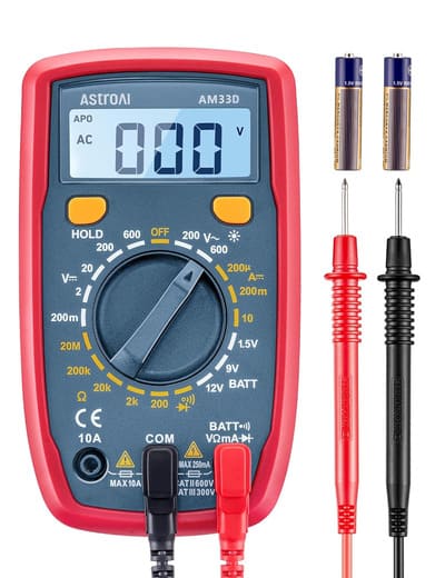 Versatile multimeter tester