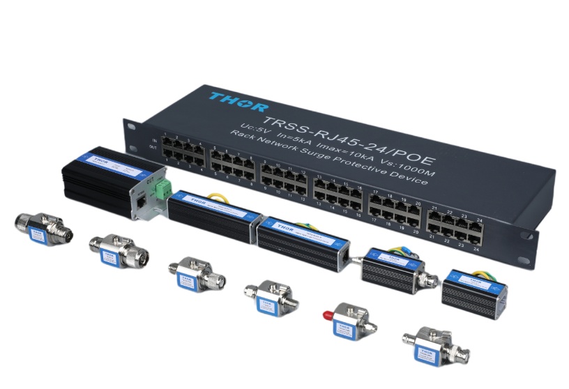 Signal network surge protection device selection